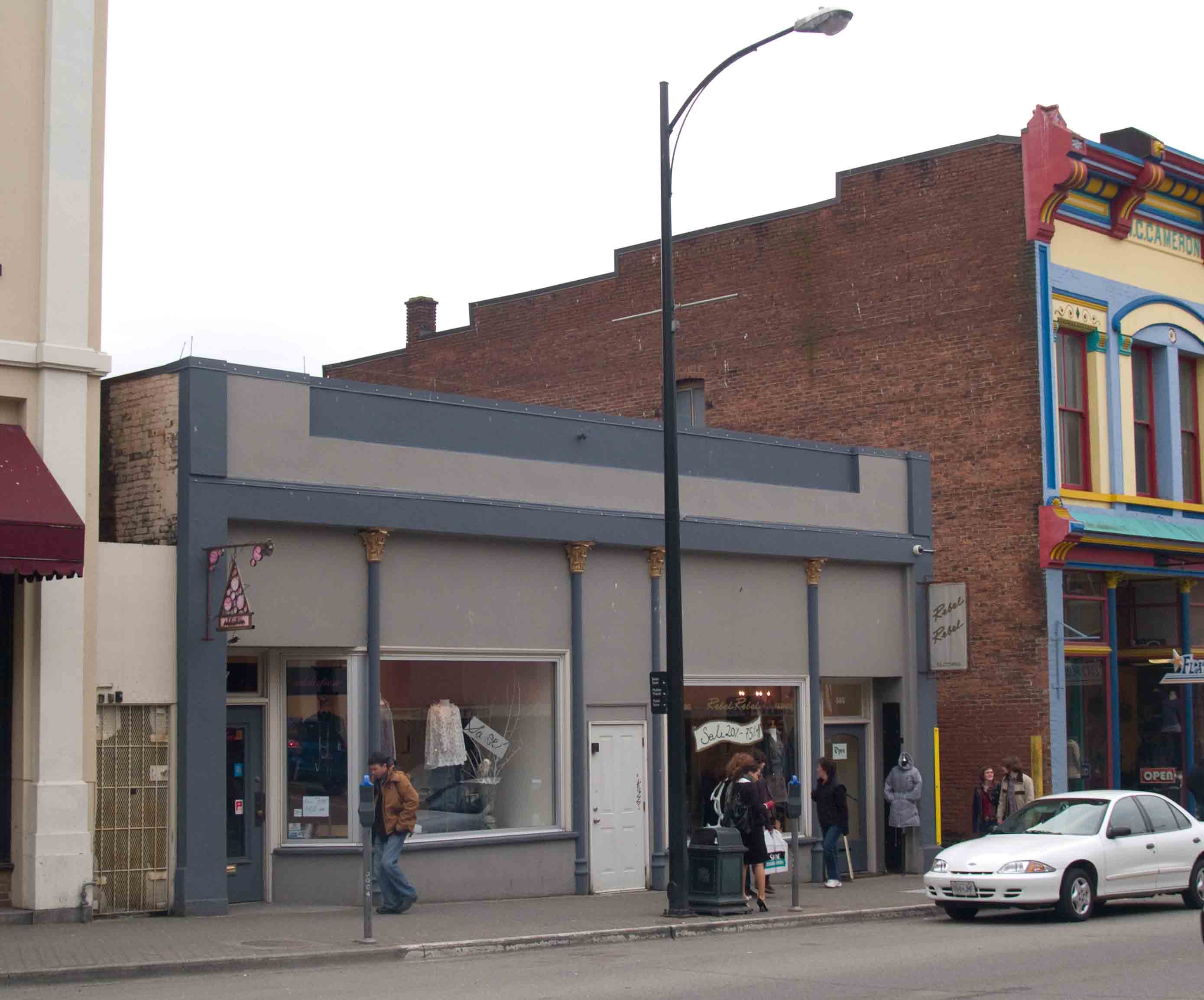 Thomas Shotbolt store, Johnson Street, Victoria, B.C.